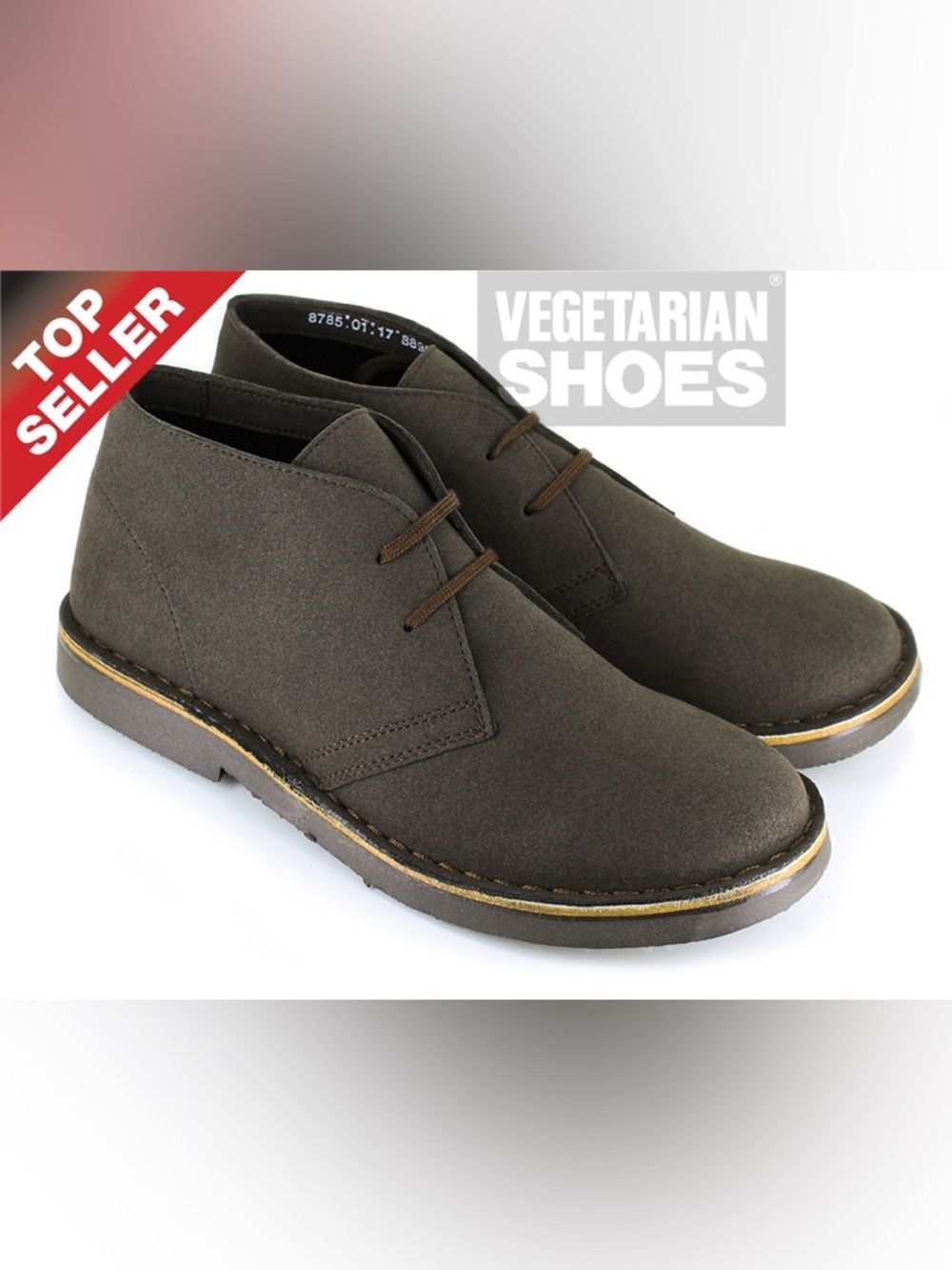 Vegetarian Shoes UK BUSH BOOT BROWN